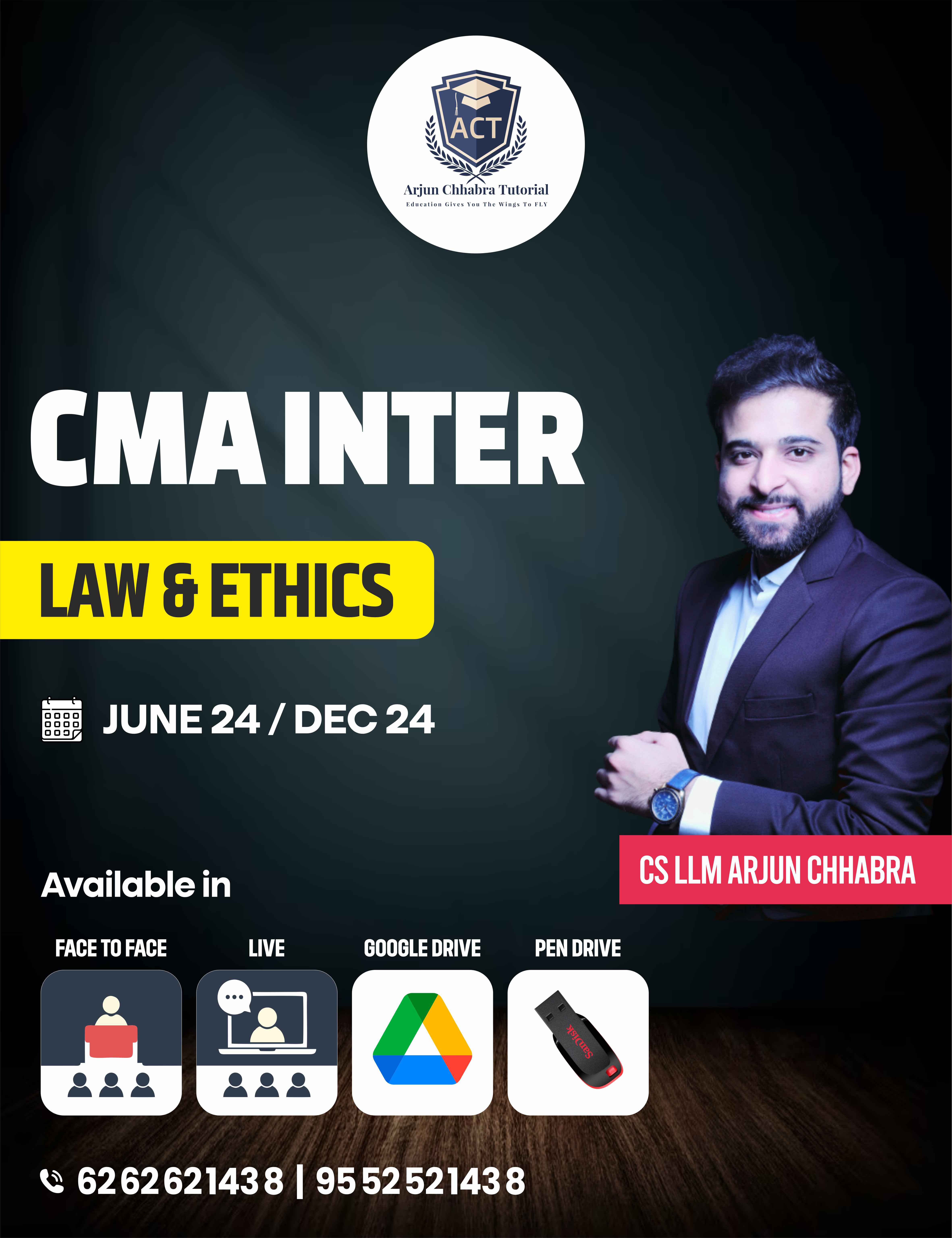 CMA Inter Law & Ethics for June 2024/Dec 2024